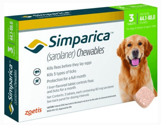 flea pills for dogs simparica